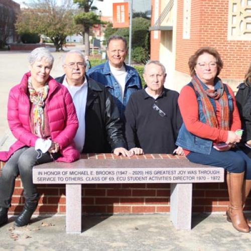 Michael E. Brooks Bench Dedication