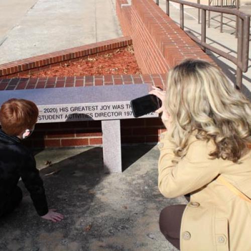 Michael E. Brooks Bench Dedication