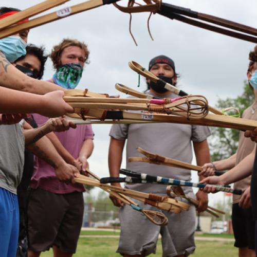 Social Stickball Game