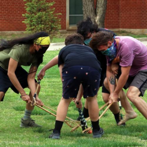 Social Stickball Game