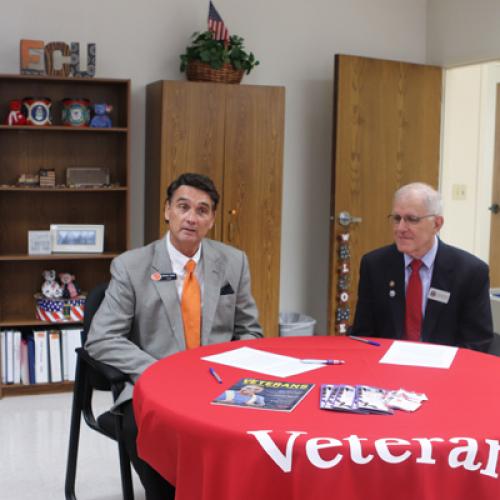 ECU Veterans Upward Bound Memorandum of Understanding Signing