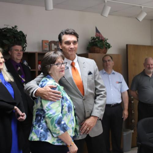 ECU Veterans Upward Bound Memorandum of Understanding Signing