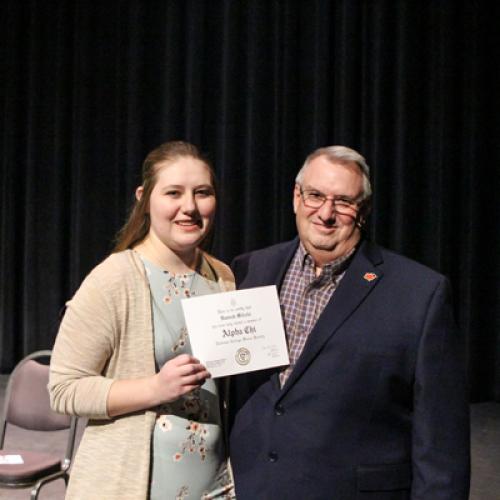 Alpha Chi Induction 