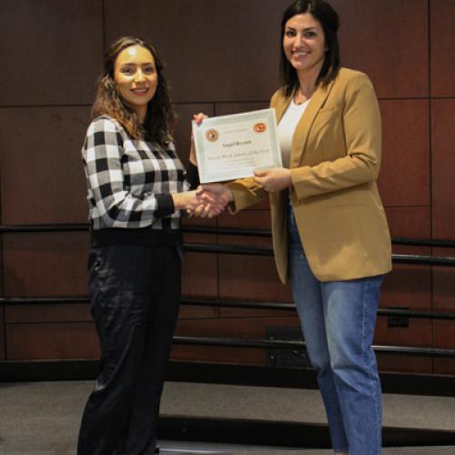 Department Professional Programs in Human Services Awards Banquet