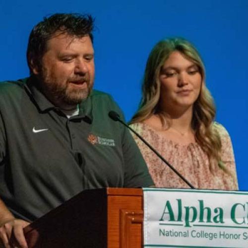 Alpha Chi National Honor Society Induction
