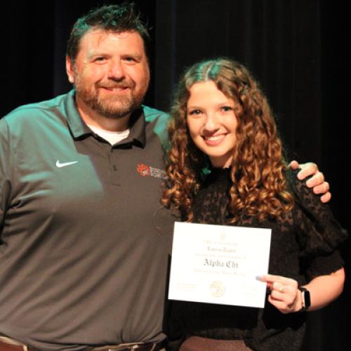 Alpha Chi National Honor Society Induction