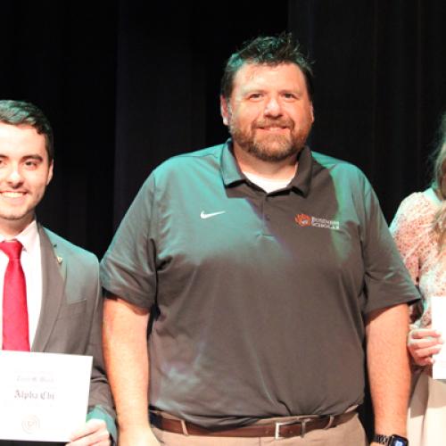 Alpha Chi National Honor Society Induction