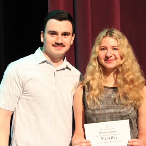 Alpha Chi National Honor Society Induction