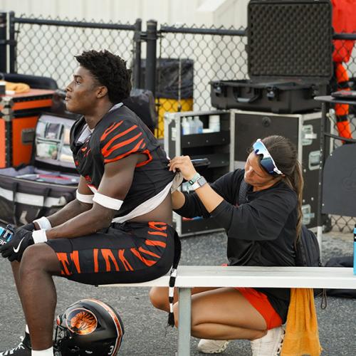 Football VS Henderson State University