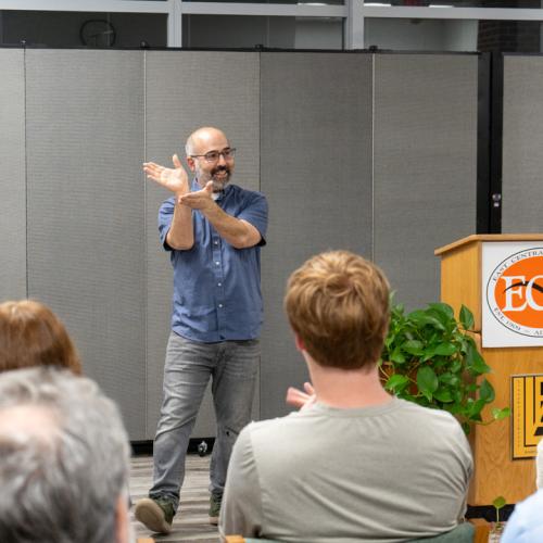 Dr. Joshua Grasso speaks about Originals 2025 in his first year as the faculty advisor for the journal.