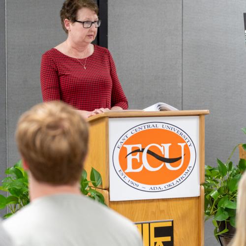 Dr. Karen Williams read her story from Originals 2025.