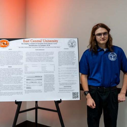 McNair Scholars Poster Display 2025 Photo