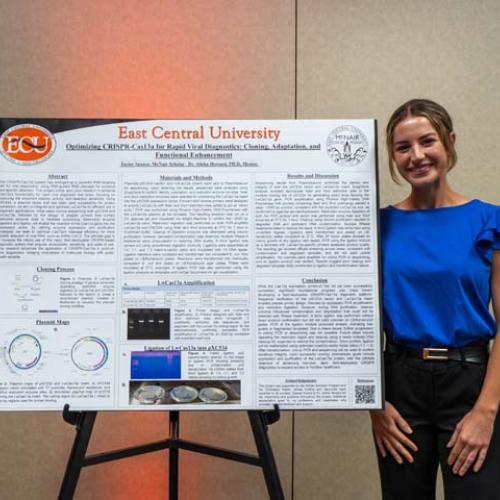 McNair Scholars Poster Display 2025 Photo
