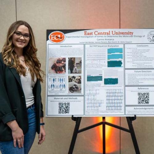 McNair Scholars Poster Display 2025 Photo