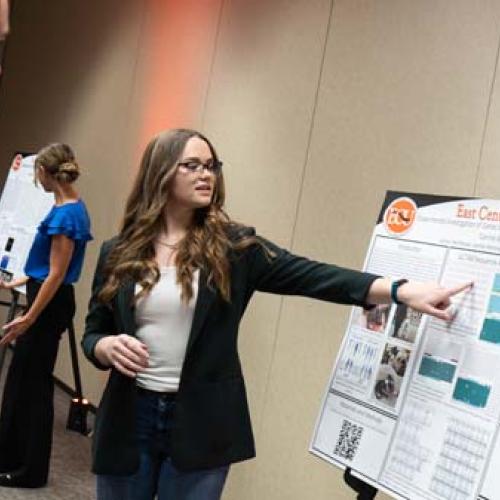 McNair Scholars Poster Display 2025 Photo