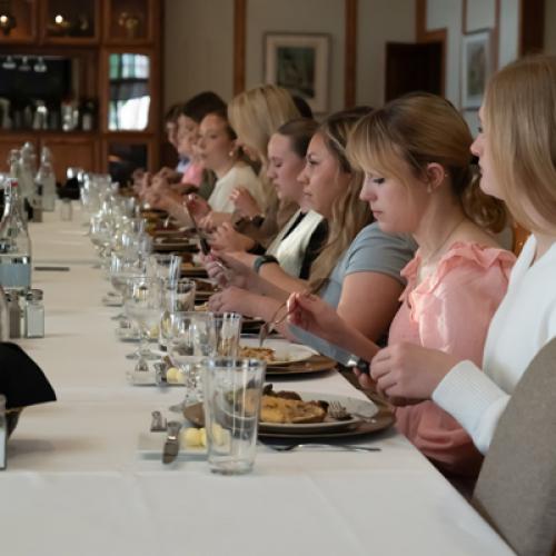 PLC Ettiquette Dinner photo