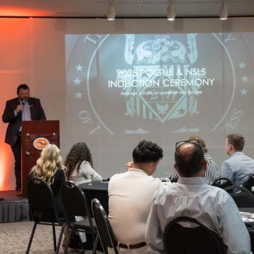 NSLS Induction Ceremony / Shirley Pogue 2025 Photo