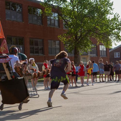 Greek Week Chariot Races