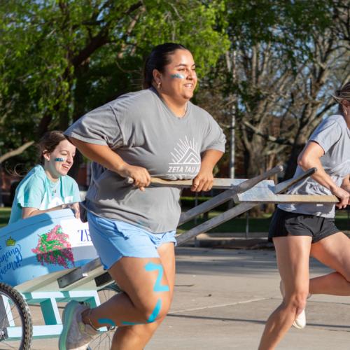 Greek Week Chariot Races
