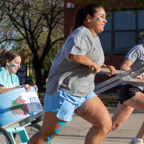Greek Week Chariot Races