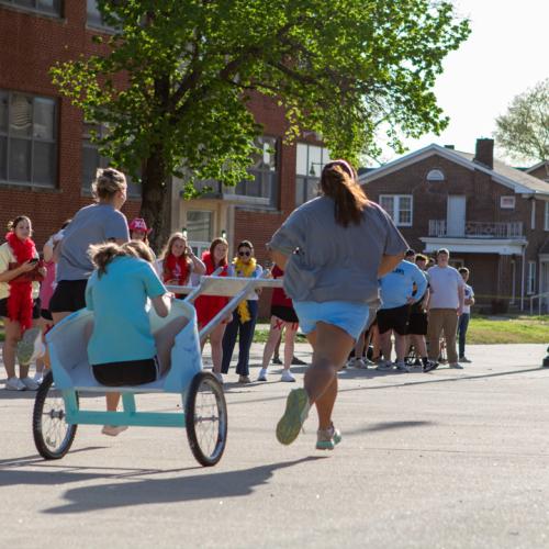 Greek Week Chariot Races