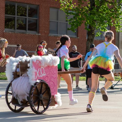 Greek Week Chariot Races