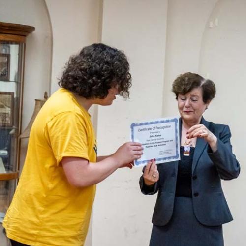 Honors National Dobro Slovo Induction 2025 Photo