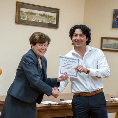 Honors National Dobro Slovo Induction 2025 Photo