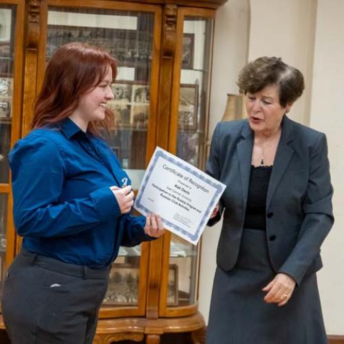 Honors National Dobro Slovo Induction 2025 Photo