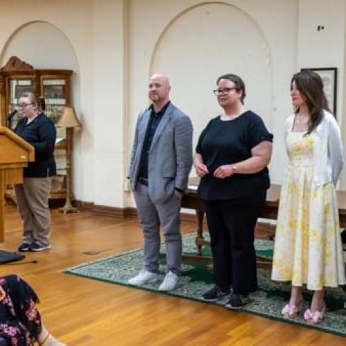 Honors National Dobro Slovo Induction 2025 Photo