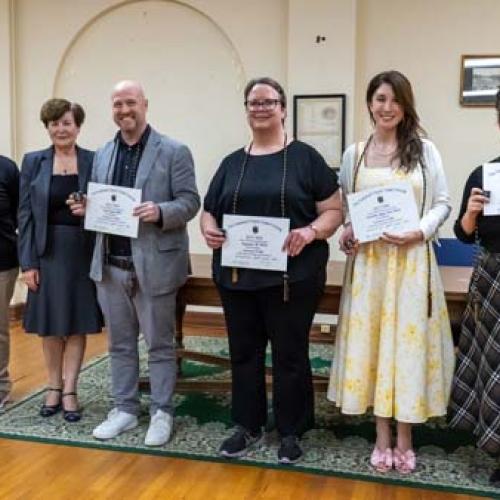 Honors National Dobro Slovo Induction 2025 Photo