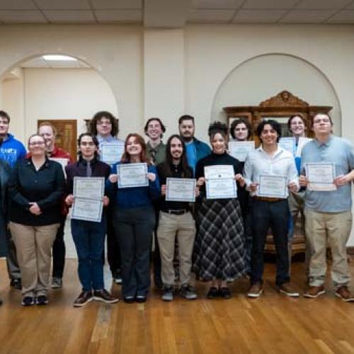 Honors National Dobro Slovo Induction 2025 Photo