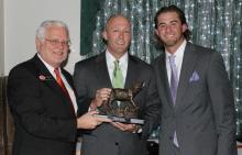 R. Alan Marcum receiving award.