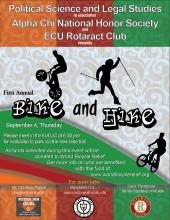 ECU bike and hike flyer