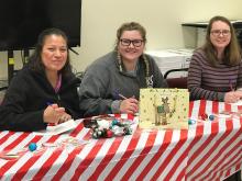 Holiday Card Signing for Soldiers