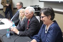 Panel for "Innocent Man" at ECU's Law Day