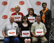 ECU Employees Honored for 20 Years of Service.