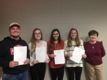 Students earn exchange degrees