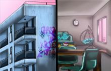 "Apartment" by Adrianna George, ECU Class of 2020