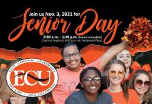 ECU to host Senior Day on November 3