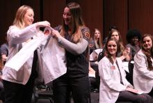 ECU Nursing students attend event