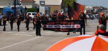 The Pride of Tigerland in the 2023 Homecoming Parade