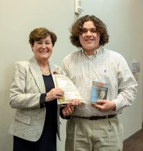 John Kelso and Dr. Mara Sukholutskaya photo