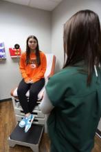 Students at the Clinic