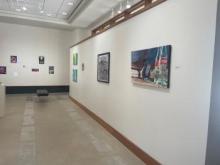 Student Art Show in the Pogue Art Gallery