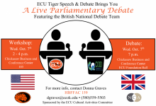 ECU Tiger Speech & Debate 
