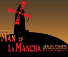 ECU Theatre Presents Man of La Mancha; Ataloa Theatre, Hallie Brown Ford Fine Arts Center; Feb. 14-16, 7:30 p.m.