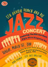 ECU Jazz Band 5th Annual Punch and Pie Concert