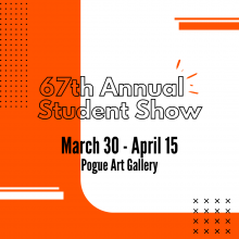 67th Annual Student Show Flyer