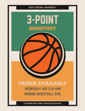 flyer for 3 point shootout